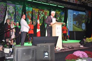 župan predstavi občino Zreče na podelitvi nagrad